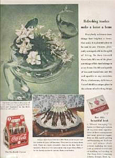 1940 Coca Cola Coke Aad Refreshing Touch