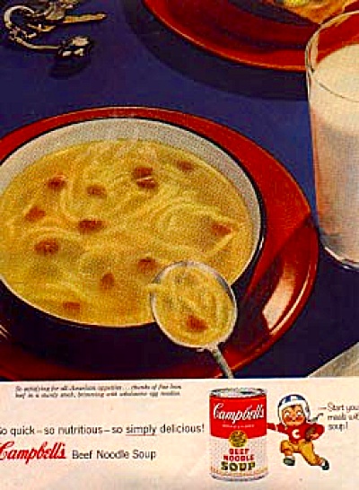 1954 Campbell's Soup Ad