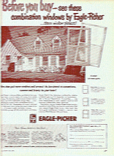 Eagle-picher Combination Windows Ad 1951