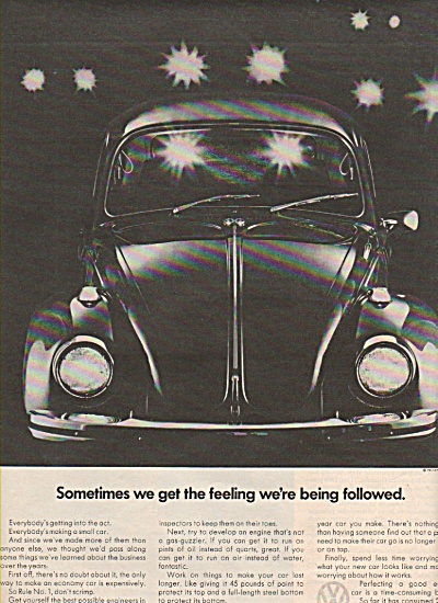 Volks-wagon Ad 1970