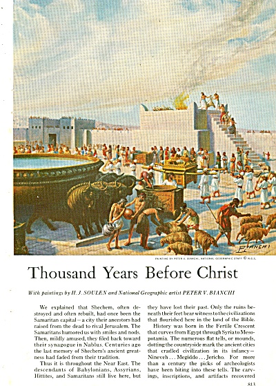 Thousand Years Before Christ Story 1960