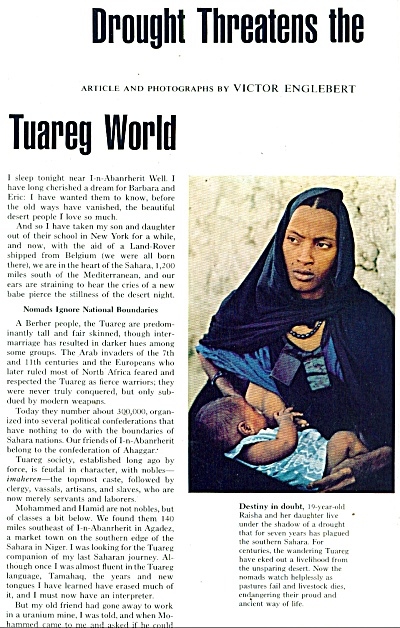 Story: Drought Threatens The Taureg World