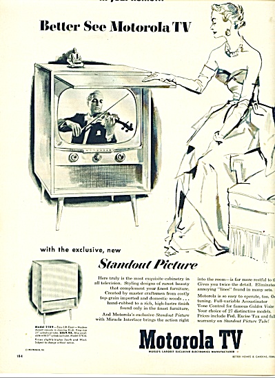 Motorola Tv Ad 1953