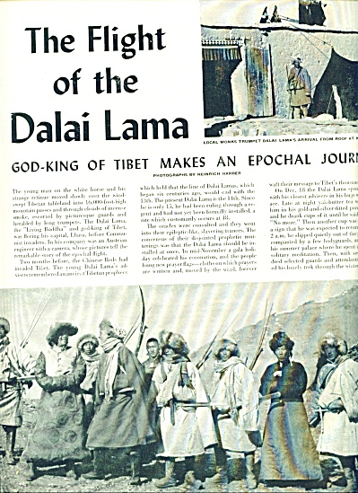 1951 - The Flight Of The Dalai Lama Story