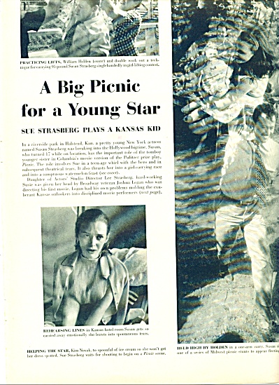 1955 - Sue Strasberg Actress Story