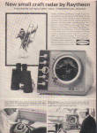 Click here to enlarge image and see more about item 013105B: 1963 Raytheon 1900 Radar + for Boats AD