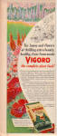 Click here to enlarge image and see more about item 022904Z: 1945 VIGORO Plant Food Lawn ` Garden Ad