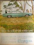 Click here to enlarge image and see more about item 112903BU: 1960 BUICK Special SURVEYOR Car AD
