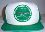 Click here to enlarge image and see more about item 130304GRS: Vintage Snapback SNAP BACK ~ GRISSOM AFB Museum ~ OSFA 