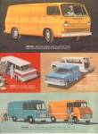 Click here to enlarge image and see more about item kep010: 1964 New Chevy V AN AND SUV ad 2pg