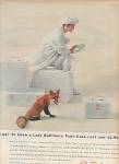 Click here to enlarge image and see more about item MH1387: Lady Baltimore luggage ad 1958 SMART GAL