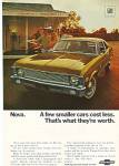Click here to enlarge image and see more about item MH1813: Chevrolet Nova ad 1970 #2