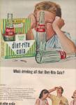 Click here to enlarge image and see more about item MH294: Diet rite cola ad