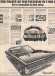 Click here to enlarge image and see more about item MH3337: Plymouth Fury Gran couple ad 1970