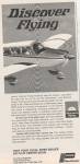 Click here to enlarge image and see more about item MH3665-1206378356: Piper flite center ad 1969