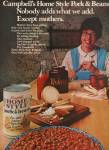 Campbell's home style pork & beans ad 2970