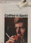 Click here to enlarge image and see more about item MH5361: Kent deluxe 100s cigarettes ad 1971