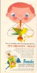 Click here to enlarge image and see more about item MH5924: French's parakeet products ad 1959