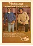 Click here to enlarge image and see more about item MH6192: Jantzen velour shirts ad 1979