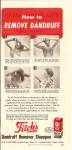 Click here to enlarge image and see more about item MH6277: Fitch's dandruff remover shampoo ad  1946