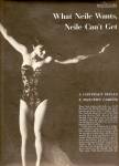 Click here to enlarge image and see more about item MH6559: NEILE ADAMS  dancing in New York story 1956