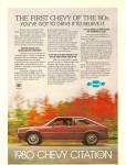 Click here to enlarge image and see more about item MH6617: 1980 Chevrolet Citation ad