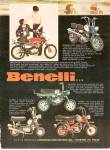 Click here to enlarge image and see more about item MH6788: Benelli motorcycles ad 1971