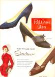 Click here to enlarge image and see more about item MH6821: Red Cross shoes ad 1955