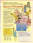 Click here to enlarge image and see more about item MH7003: Creative patterns ad 1977