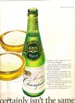 Click here to enlarge image and see more about item MH7020: Sparkling Champale malt liquor ad 1969