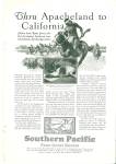 Click here to enlarge image and see more about item PJ659: Southern Pacific railroad ad 1929