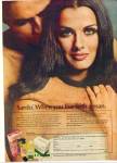 Click here to enlarge image and see more about item R1388: 1970 VERONICA HAMEL Sardo LIE WITH A MAN AD