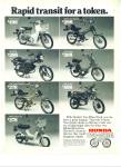 Click here to enlarge image and see more about item R3302: Honda two wheel deal ad