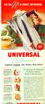 Click here to enlarge image and see more about item R3505: Universal Coffeematic ad - 1949
