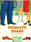 Click here to enlarge image and see more about item R3947: Neolite soles shoes ad  1950