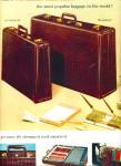 Click here to enlarge image and see more about item R4602: Streamlite Samsonite luggage - 1955 ad