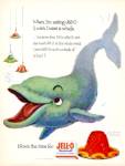 Click here to enlarge image and see more about item R6549: 1954 When I'm Eating Jell-O I Wish I Were a Whale Print