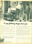 Click here to enlarge image and see more about item R7397: Hammond Organ ad    1954