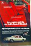Click here to enlarge image and see more about item R7443: Buick Skylark limited automobile ad   - 1980