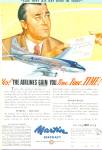 Click here to enlarge image and see more about item R8615: 1947 Martin aircraft AD Two O Two Airplane