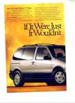 Click here to enlarge image and see more about item R8620: Mercury Minivan ad  1992