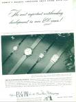 Click here to enlarge image and see more about item R8728: Elgin Watches ad   1947