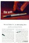 Click here to enlarge image and see more about item R8964: 1950 Parker Parkette - 21 Fashion PEN AD