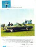 Click here to enlarge image and see more about item R8970: Lincoln Continental for 1966 ad
