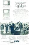 Click here to enlarge image and see more about item R9200: Dumont television ad  1952