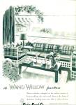 Click here to enlarge image and see more about item R9845: Wand Willow Furniture ad 1947