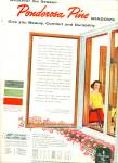 Click here to enlarge image and see more about item Z1028: Ponderosa Pine windows ad 1957