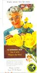 Click here to enlarge image and see more about item Z1564: F.T.D.Florist ad 1956