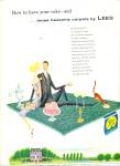 Click here to enlarge image and see more about item Z1840: Lees Heavenly carpets ad 1956