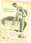 Click here to enlarge image and see more about item Z4110: 1946 Mum deodorant AD HEY SUGAR PIN UP ART